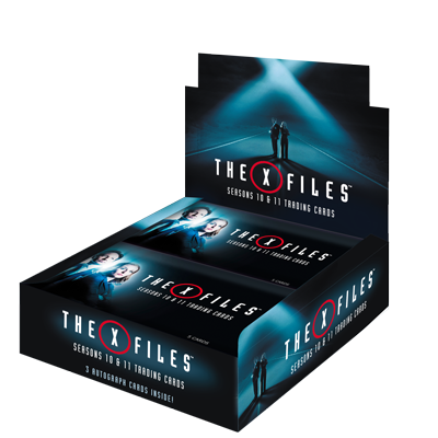 P1 X-Files Seasons 10 & 11 Trading Cards Factory Sealed Box w/ 3 Autographs 