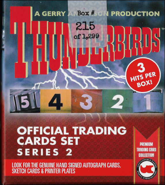 Unstoppable Thunderbirds Series 2 Autograph MIKE TRIM Designer MT1 Case Card 
