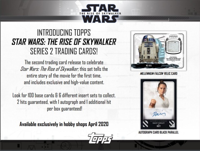 Star Wars Rise Of Skywalker Series 2 Complete 100 Card Base Set 