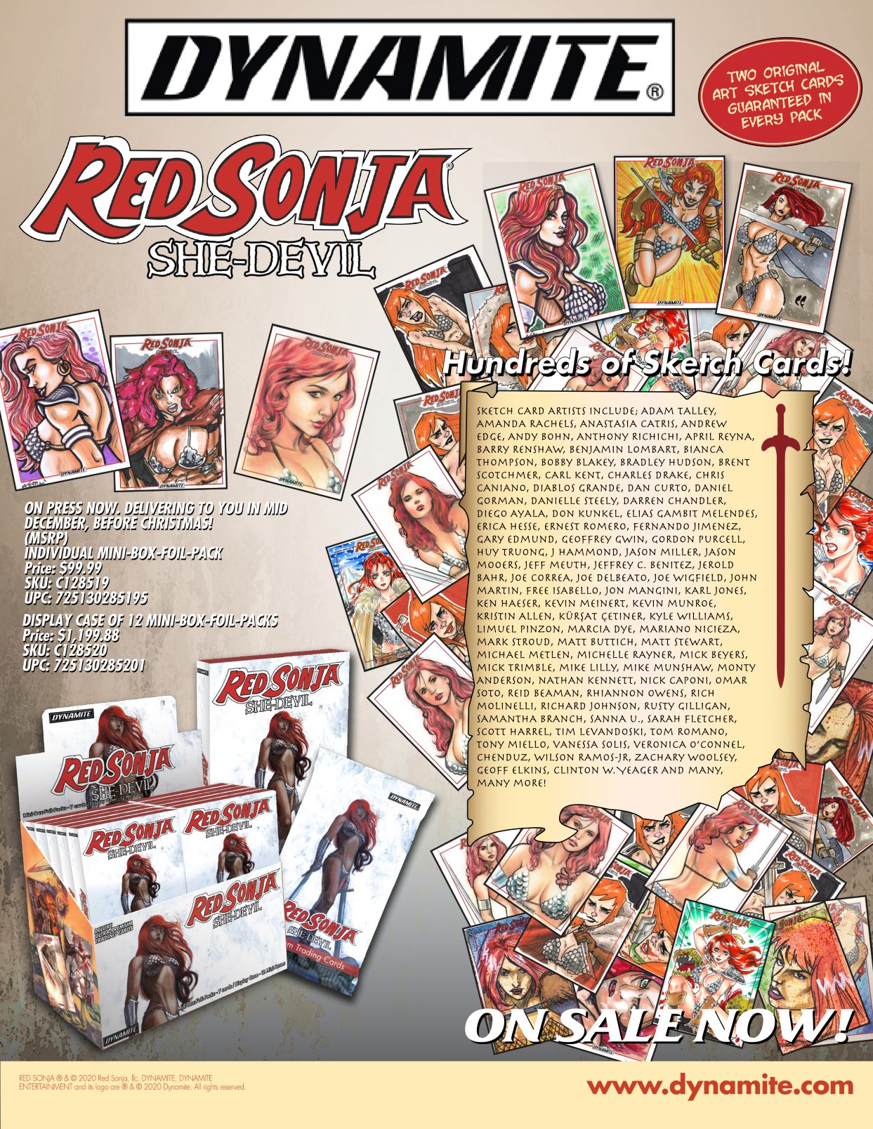 Red Sonja She Devil Applecards Exclusive Promo Card 3 Of 3 