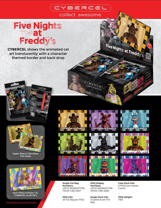 Five Nights At Freddys 3 Pack