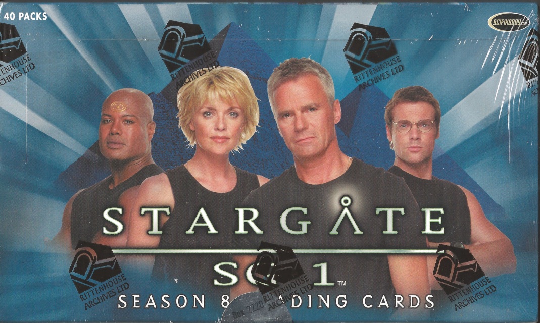 TRADING CARDS 3 BOOSTERS  STARGATE SG-1 