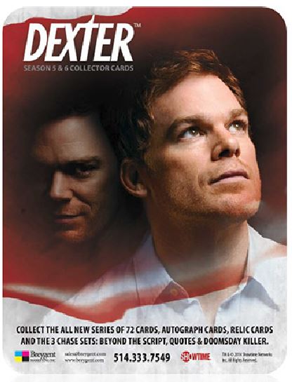 Breygent Dexter Seasons 5&6 Basic & Chase Trading Card Sets With Box 