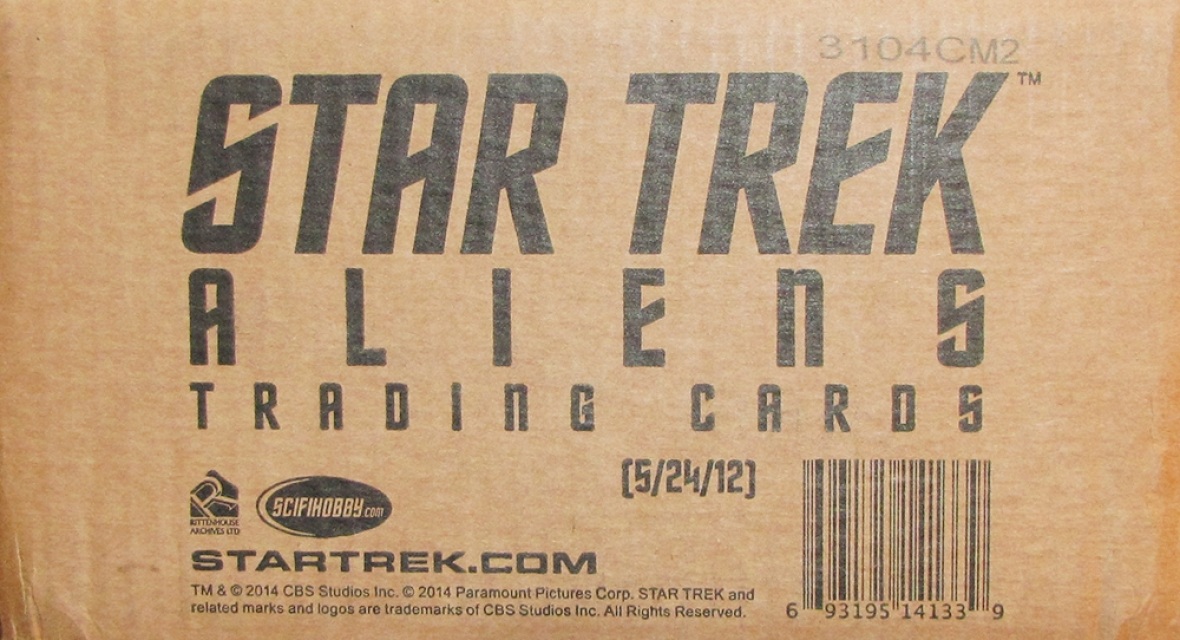 John Cothran Jr as Captain Nu'Daq Autograph Card 2014 Star Trek Aliens 