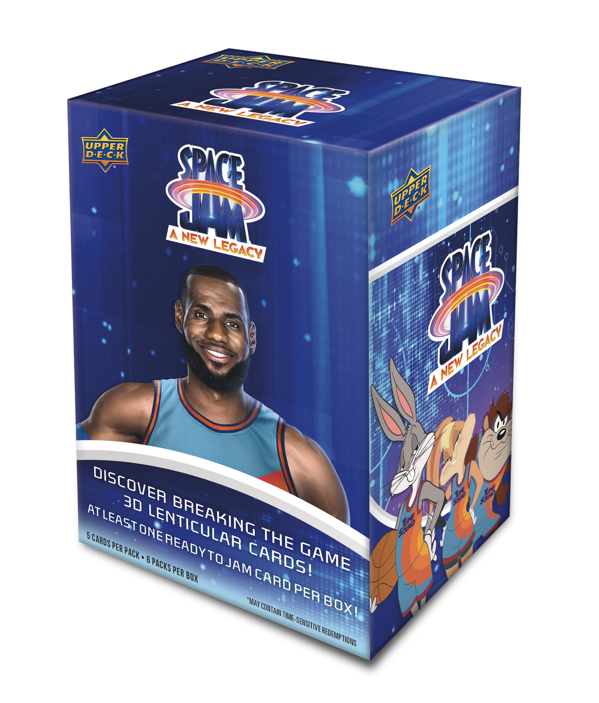 Space Jam: A New Legacy Trading Cards by Upper Deck Bugs Bunny Lebron James